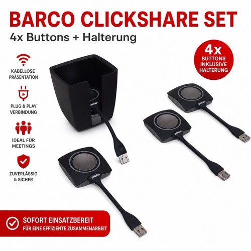 Barco clickshare set - 4x, button