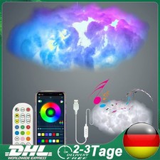 RGB LED Wolken Deckenleuchten Musik Sync APP Bluetooth Steuerung Pendelleuchte