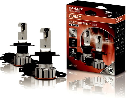 Stück osram night - stück, h4