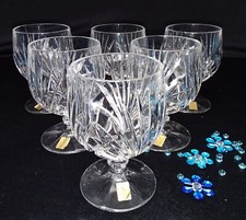 Nachtmann Kristallglas Stielglas Saftbecher Wasserglas Trinkglas 6er Set G 171