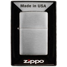 Zippo chrom gebürstet absolut