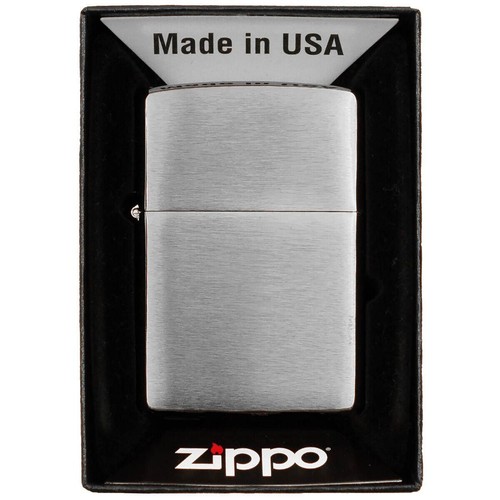 Zippo chrom gebürstet - , absolut