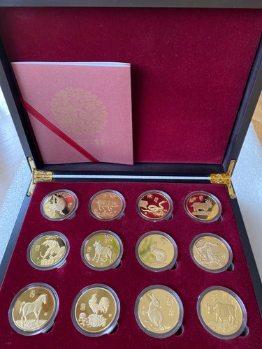 China set lunar - set, 24k
