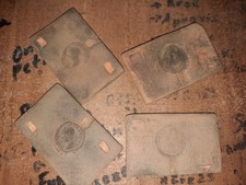 Provinzielle antike Gussform für römisches Falschgeld.