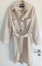 Marc O'Polo Wollmantel Mantel beige Gr. 40 42 L XL NEU Schurwolle