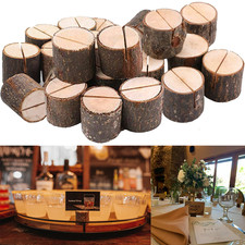 Neu Holz Tischkartenhalter