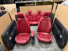Alfa Romeo Mito 955 Lederausstattung rot Sportsitze Ledersitze