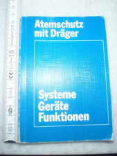 Dräger Atemschutz PA54 Lungenautomat Feuerwehr Tauchsport Abb.1977 für Sammler