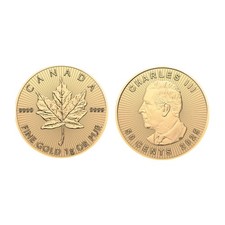 1g Gold Münze Maple Leaf Coin