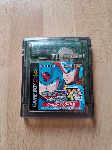 Gameboy color spiel rockman - color,