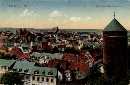 Freiberg sachsen - ak,