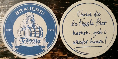 Bierdeckel bamberg brauerei - bierdeckel,