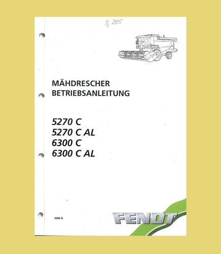 Fendt 5270 6300 c - fendt,