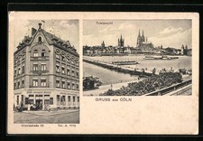 Köln, Ansichtskarte, Gasthaus