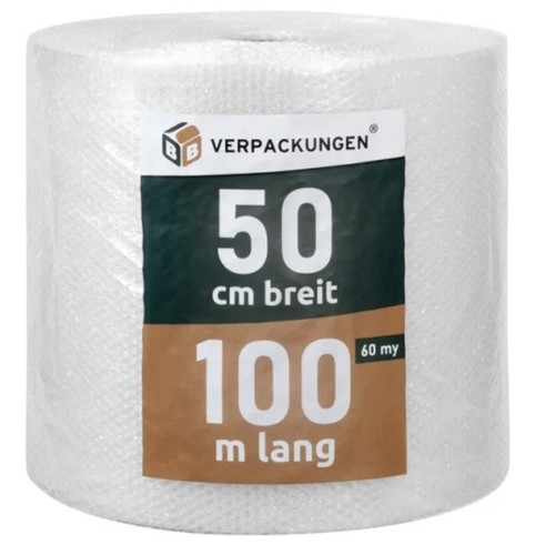Rollen 2x luftpolsterfolie - 16, rollen: