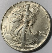 1945-P Walking Liberty Half