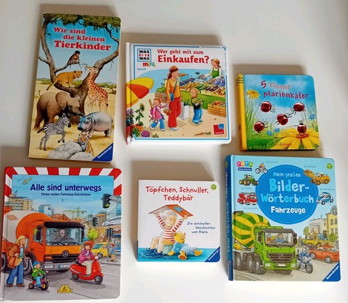 Sechs tolle bilderbücher 2 - ab,