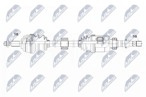 Antriebswelle nty 953mm - antriebswelle,