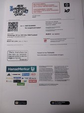 Ticket  Print@Home  Fußball