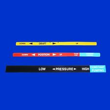 Aufkleber Hydraulik Massey