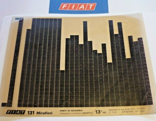 Fiat 131 mirafiori ca - 131,