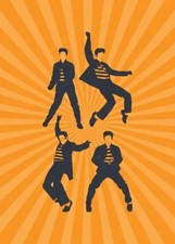 Pop Art: Elvis - Greeting Card