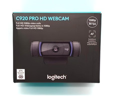 Logitech C920 HD Pro Webcam - Schwarz