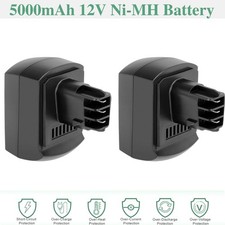 2X 5000mAh 12V Ni-MH Akku Für