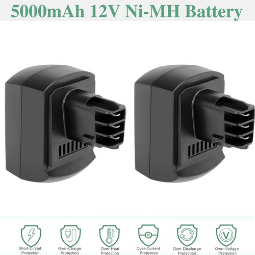 5000mah 12v akku für - 2x, ni-mh