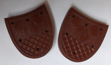 2 Stück Absätze braun