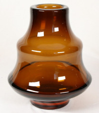 Beeindruckende Glas Vase 1970's wohl Cari Zalloni für WMF Studioglas art glass