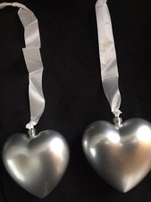 Deko Herz  - Herzen Silber - Hochzeit- Verlobung-Baby