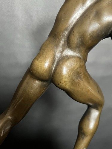 Antike bronze statue - bronze,