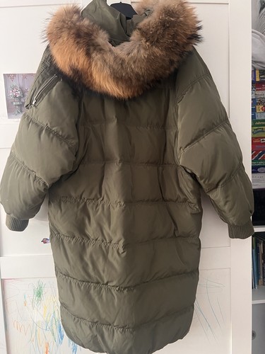 Khaki wintermantel - wintermantel, /