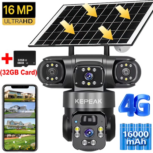 16mp solar überwachungskamera - 16mp,