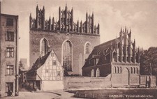 Danzig Gdansk AK uralt