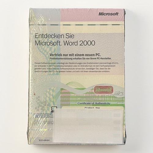 Microsoft word 2000 oem - microsoft,