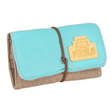PUEBLO Tabaktasche NEU Tabaketui Tabakbeutel Drehertasche Blättchenfach Pouch