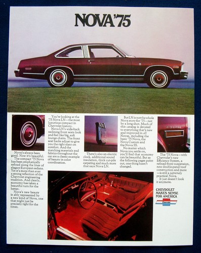 Prospekt brochure 1975