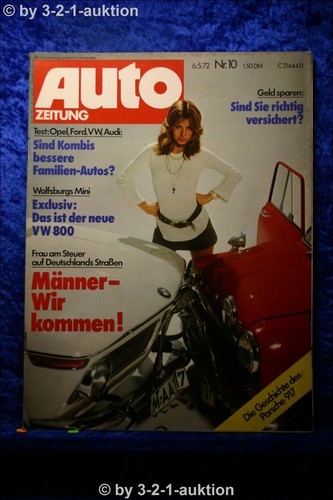 Auto zeitung porsche - 10/72,