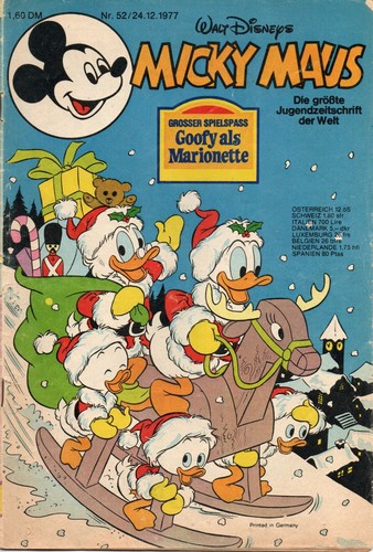 Micky maus comics heft - comics, 52