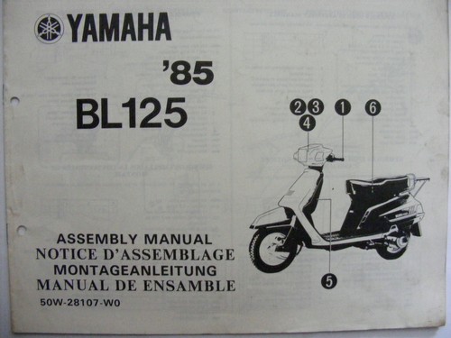 Yamaha bl125 motorroller - yamaha,