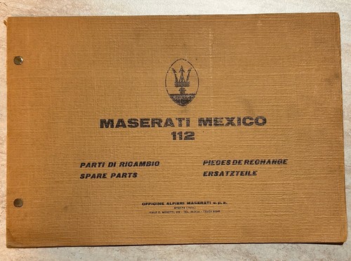 Maserati mexico spare parts - maserati,
