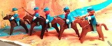 Playmobil Western 5 Soldaten Klicky ACW Nordstaaten Blauröcke US Kavallerie