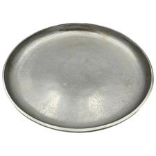 Dekoteller silber metall - dekoteller,