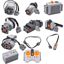 LEGO Power Functions Motor Set Baustein IR Fernbedienung Bausatz Spielzeug