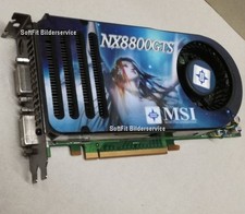 Geforce NX8800GTS Grafikkarte mit 2 x DVI