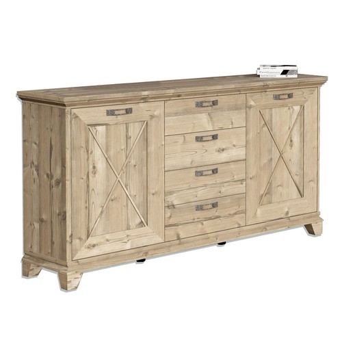 Sideboard bramberg fichte - fichte,