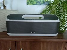 AEG Bluetooth Stereo Radio weiß 4842 BTS Display UKW-Radio Soundsystem