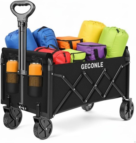 Faltbarer bollerwagen 100l - faltbarer,